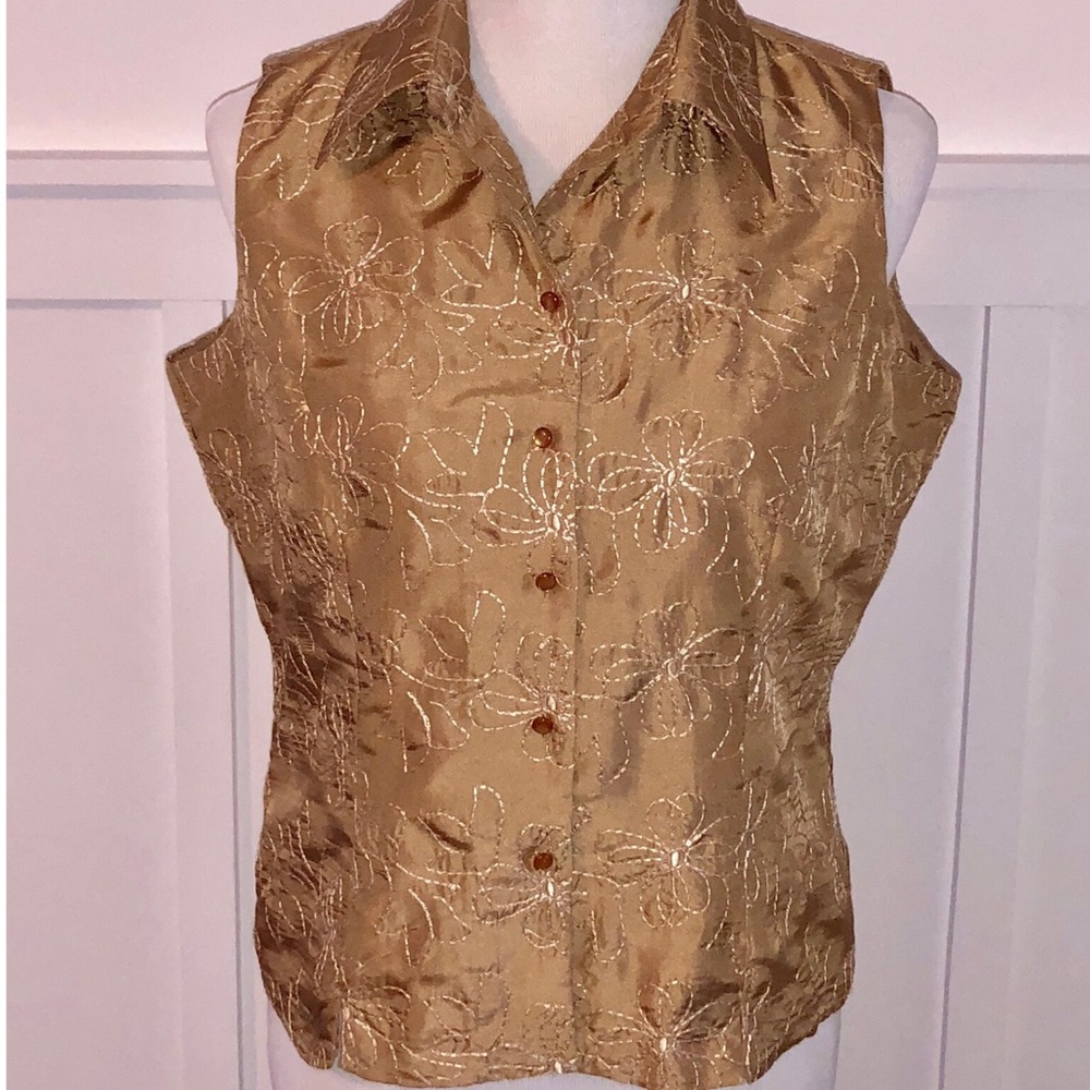 Beautiful Silk Sleeveless Top
